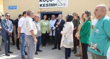 Nilüfer'de Kurban Bayramı hazırlıkları incelendi