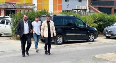 Ogün Samast İstanbul'da görülen duruşmaya katılmak üzere Trabzon Adliyesi'ne geldi