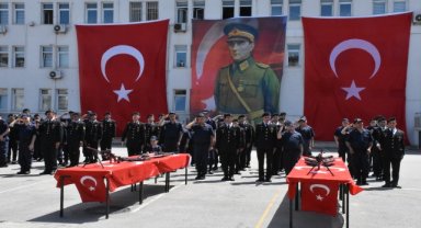 Ordu'da engelli bireyler temsili askerlik yaptı