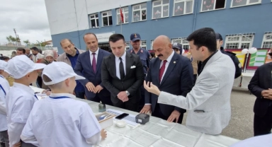 Ortaköy'de TÜBİTAK Bilim Fuarı açıldı