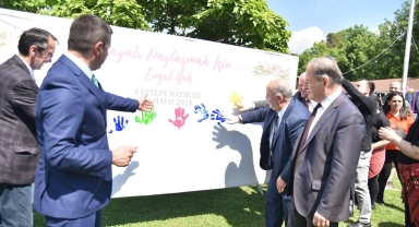 Özel bireylere bahar şenliği