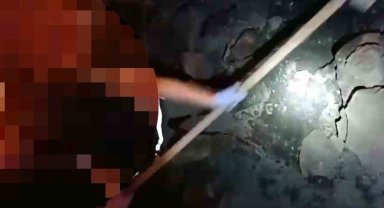 Polislerin araması madencileri aratmadı, kömürler arasından kaçak sigara çuvalları çıktı