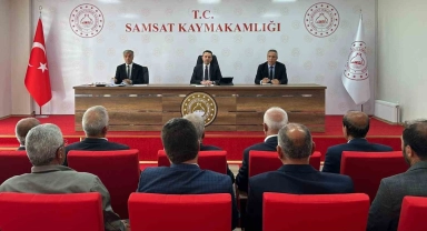 Samsat'ta birlik meclis toplantısı yapıldı