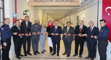Samsun'da çocuk cezaevinde kültür sokağı açılışı yapıldı