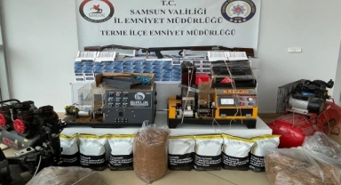 Samsun'da kaçakçılık operasyonunda 2 şüpheli yakalandı