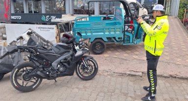 Samsun'da trafik kazasında motosiklet sürücüsü yaralandı