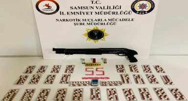 Samsun'da uyuşturucu operasyonunda 3 zanlı yakalandı