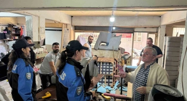 Samsun polisi denetliyor, bilgilendiriyor