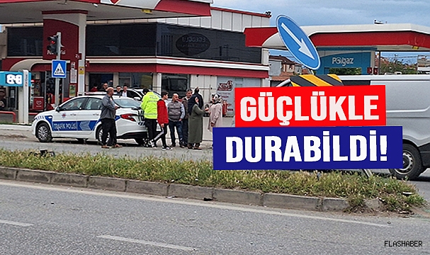SAMSUN - SİNOP YOLUNDA KORKUTAN KAZA!