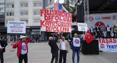 Samsun'da renkli 1 Mayıs kutlamaları