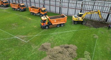 SBB, Samsunspor'un antrenman sahasını yeniliyor