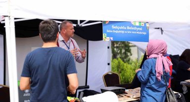 Selçuklu Belediyesi SERAFEST'te kompost üretimini anlattı