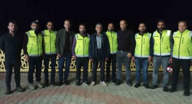 Siirt'te yabani ot toplarken kaybolan adam saatler sonra bitkin şekilde bulundu