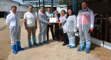 Simav'da 'ilk hastalıktan ari işletmesi' sertifikalandırıldı
