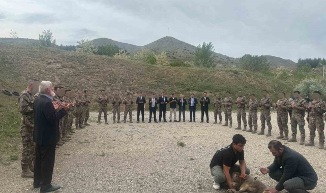 Sınır ötesinde görev yapacak özel harekatçılar için uğurlama töreni
