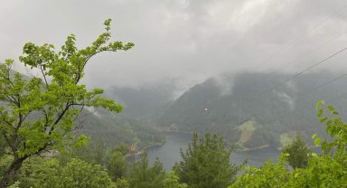 Sis çöktü, kartpostallık görüntüler çıktı