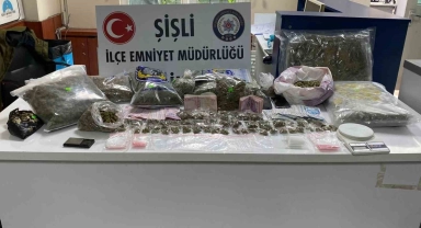 Şişli'de uyuşturucudan aranan firari, polisin dikkati sayesinde yakalandı