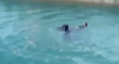 Sulama kanalına düşen kadını vatandaşlar kurtardı