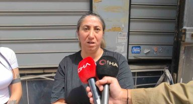 Sultangazi'de tekstil atölyesine el bombası attılar: O anlar kamerada