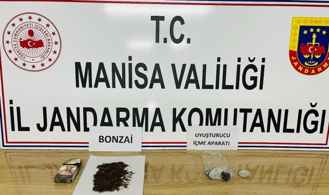Şüpheli araçtan bonzai çıktı