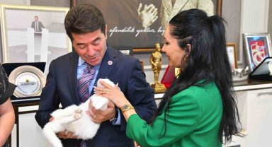 'Sütlaç' Ortahisar Belediyesi'nin maskotu oldu