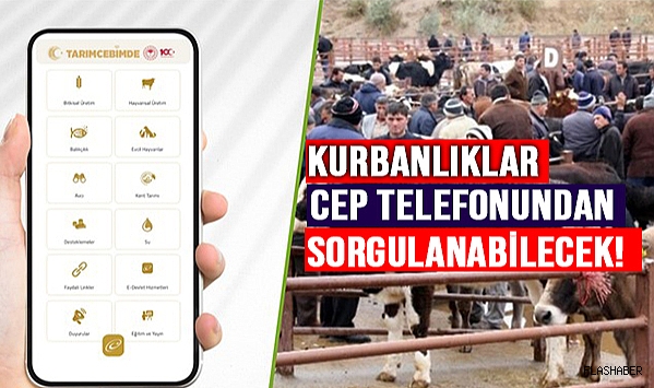 “TARIM CEBİMDE” İLE 3 ADIMDA KURBANLIK SORGULAMA