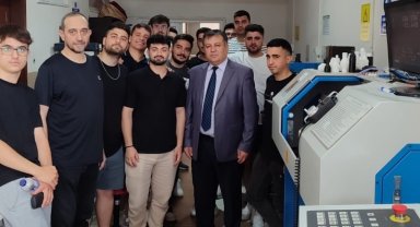 Tavşanlı MYO Makine Bölümü Öğrencileri imalat uygulamalarını da yaparak mezun oluyor