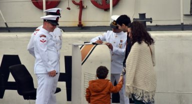 TCSG-95 Sahil Güvenlik Botu Trabzon'da halkın ziyaretine açıldı