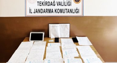 Tekirdağ Jandarmasından İstanbul'da tefecilik operasyonu