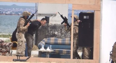 Tekirdağ'da nefes kesen görüntüler: Rehine kurtarma, dövüş ve köpekli saldırı