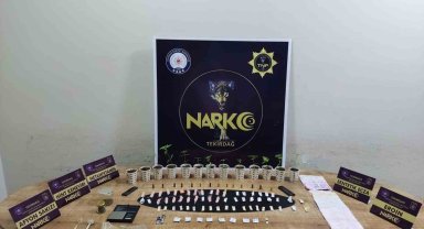 Tekirdağ'da uyuşturucu operasyonu: 3 kişi tutuklandı