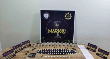 Tekirdağ'da uyuşturucu operasyonu: 3 kişi tutuklandı