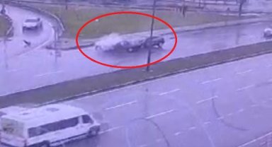 Tofaş Şahin böyle uçtu.. Facianın yaşandığı kaza kamerada