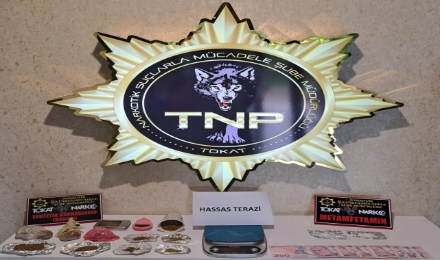 Tokat'ta uyuşturucu operasyonunda yakalanan kişi tutuklandı