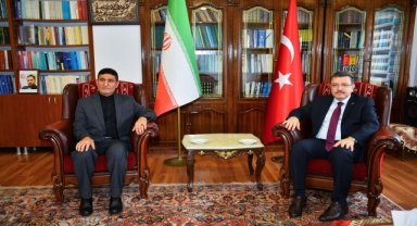 Trabzon Büyükşehir Belediye Başkanı Genç'ten, İran Başkonsolosluğu'na ziyaret