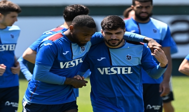 Trabzonspor, Beşiktaş maçının hazırlıklarını tamamladı