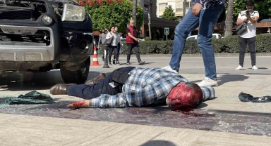 Trafik kazası tatbikatını gerçek sanıp olay yerini doldurdular