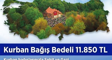 TSK Mehmetçik Vakfı'nın kurban bağış bedelleri belli oldu