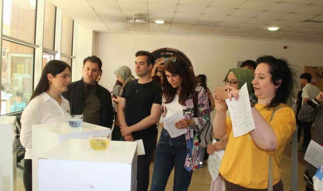 Üniversite öğrencilerinden çağdaş sanat sergisi