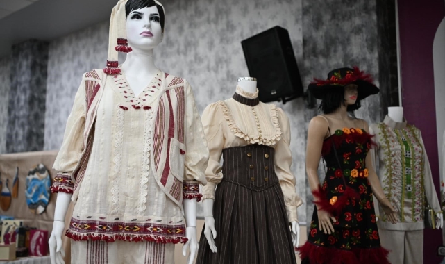 Üreten kadınların emekleri sergilendi