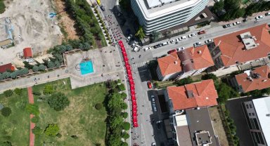 Uşak''ta Gençlik Festivali kortej yürüyüşüyle başladı