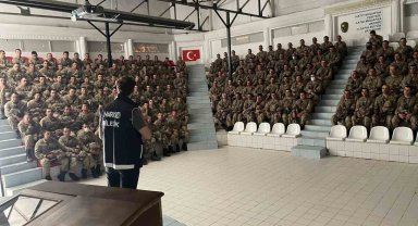 Uyuşturucuya karşı 2 bin 733 asker bilgilendirildi