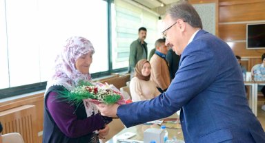 Vali Kızılkaya, Anneler Günü'nde güvenlik korucusu aileleriyle bir araya geldi