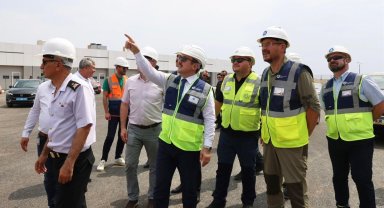 Vali Pehlivan, Akkuyu Nükleer Güç Santrali'ni ziyaret etti