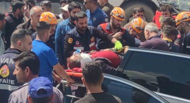 Van'da trafik kazası: 1 yaralı