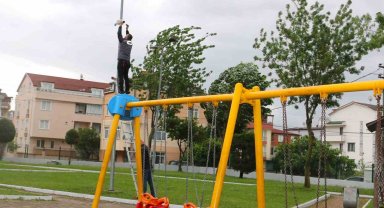 Vatandaşlar, parkları güvenlik kameralarından canlı izleyebilecek