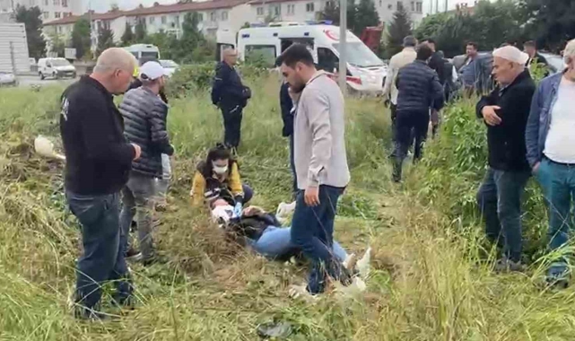 Yalova'da 2 otomobil çarpıştı: 1 yaralı