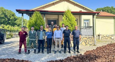 Yangın ilk müdahale ekip binası törenle açıldı