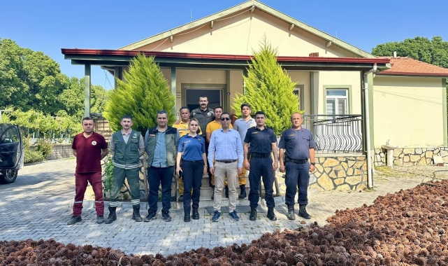 Yangın ilk müdahale ekip binası törenle açıldı