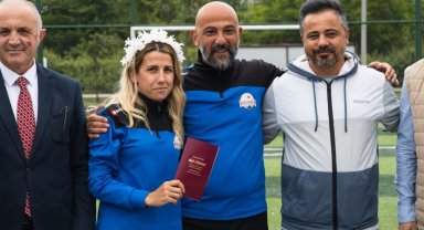 Yeşil sahalarda nikah: Spor aşkı nikah masasında